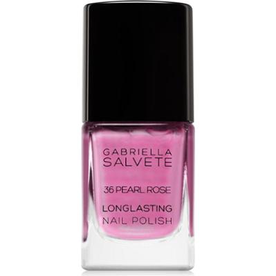Gabriella Salvete Longlasting Enamel długotrwały lakier do paznokci z perłowym blaskiem odcień 36 Pearly Rose 11 ml