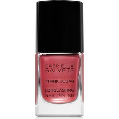 Gabriella Salvete Longlasting Enamel długotrwały lakier do paznokci z perłowym blaskiem odcień 41 Pink Sugar 11 ml