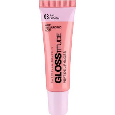 Gabriella Salvete Glosstitude Peptide Lip Gloss nawilżający błyszczyk do ust odcień 03 Just Peachy 10 ml