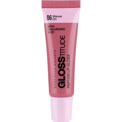 Gabriella Salvete Glosstitude Peptide Lip Gloss nawilżający błyszczyk do ust odcień 06 Mauve On 10 ml