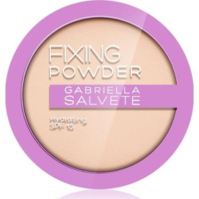 Gabriella Salvete Fixing Powder Hydrating delikatny puder w kompakcie SPF 15 odcień 01 Pure Nude 8 g