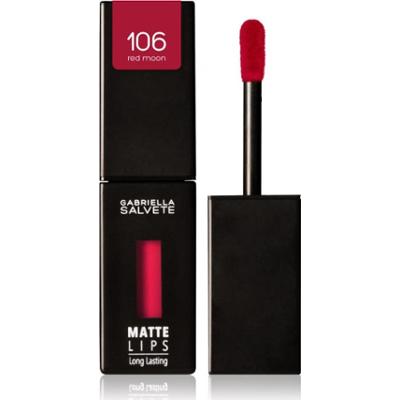 Gabriella Salvete Matte Lips długotrwała szminka w płynie z matowym wykończeniem odcień 106 Red Moon 4,5 ml