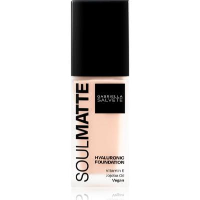 Gabriella Salvete SoulMatte Hyaluronic Foundation trwały podkład z matowym wykończeniem odcień 01C Porcelain Cold 30 ml