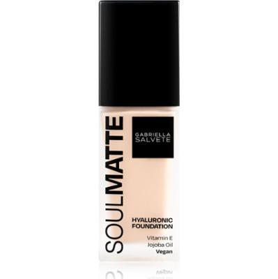 Gabriella Salvete SoulMatte Hyaluronic Foundation trwały podkład z matowym wykończeniem odcień 02C Ivory Cold 30 ml