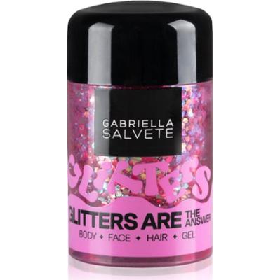 Gabriella Salvete Glitters Are The Answer brokat do twarzy i ciała odcień Pink 10 ml