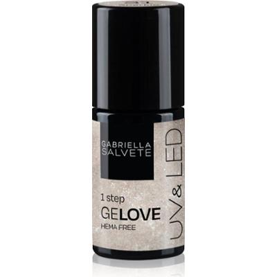 Gabriella Salvete GeLove One Step hybrydowy lakier do paznokci z użyciem lampy UV / LED odcień 31 Sparkle 8 ml