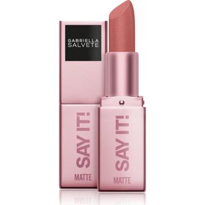 Gabriella Salvete Say It! It Matters szminka matowa z pudrowym efektem odcień 02 4 g