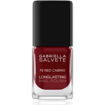 Gabriella Salvete Longlasting Enamel długotrwały lakier do paznokci z wysokim połyskiem odcień 79 Red Cabrio 11 ml