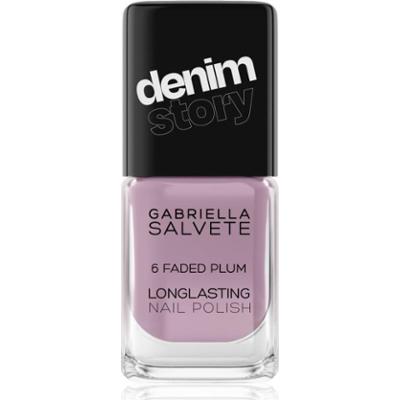Gabriella Salvete Longlasting Enamel Denim Story długotrwały lakier do paznokci odcień 06 Faded Plum 11 ml