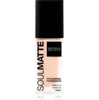 Gabriella Salvete SoulMatte Hyaluronic Foundation trwały podkład z matowym wykończeniem odcień 02W Ivory Warm 30 ml