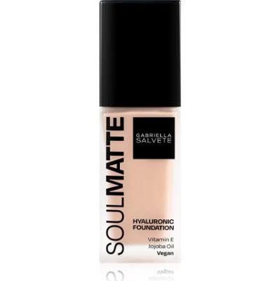 Gabriella Salvete SoulMatte Hyaluronic Foundation trwały podkład z matowym wykończeniem odcień 01N Porcelain Neutral 30 ml