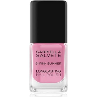 Gabriella Salvete Longlasting Enamel długotrwały lakier do paznokci z wysokim połyskiem odcień 91 Pink Summer 11 ml