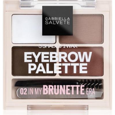 Gabriella Salvete Eyebrow Palette zestaw do stylizacji brwi odcień 02 In My Brunette Era 5.2 g