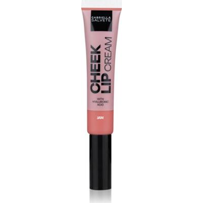 Gabriella Salvete Cheeks & Lips Cream wieofunkcyjny kosmetyk do makijażu ust i policzków odcień 03 Jam 10 ml