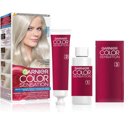 Garnier Color Sensation The Vivids farba do włosów odcień S9 Srebrny Popielaty Blond 1 szt.