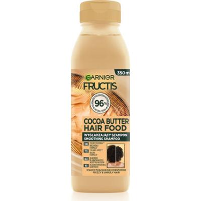 Garnier Fructis Cocoa Butter Hair Food szampon nawilżający do włosów trudno poddających się stylizacji 350 ml