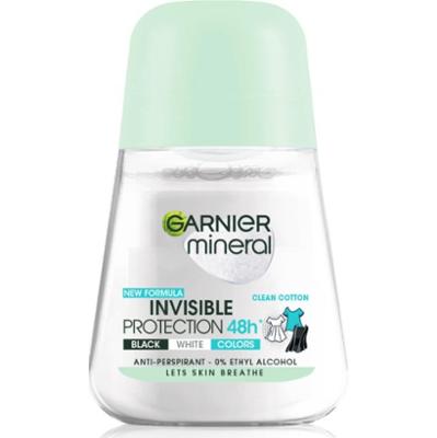 Garnier Mineral Black White Color antyperspirant roll-on 50 ml