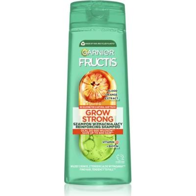 Garnier Grow Strong szampon wzmacniający do włosów delikatnych 400 ml