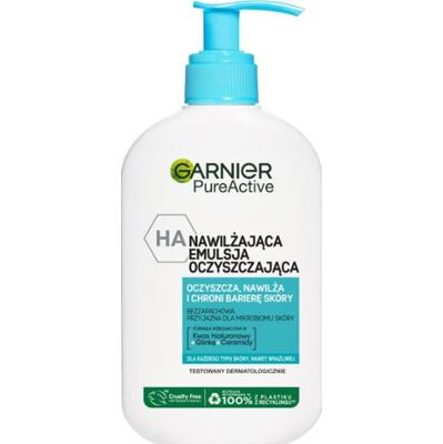 Garnier Pure Active nawilżający żel oczyszczający przeciw niedoskonałościom skóry 250 ml