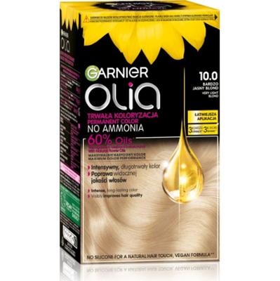 Garnier Olia Big Kit trwała farba do włosów odcień 10.0 Bardzo Jasny Blond 1 szt.