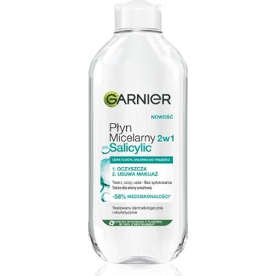 Garnier Salicylic Micellar Cleansing Water oczyszczający płyn micelarny z kwasem salicylowym 400 ml