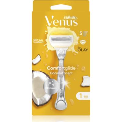 Gillette Venus Comfortglide Coconut maszynka do golenia z wymienną głowicą 1 szt.
