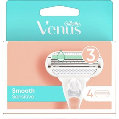 Gillette Venus Smooth Sensitive głowica wymienna 4 szt.