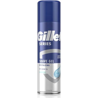 Gillette Series Revitalizing żel do golenia o działaniu odżywczym dla mężczyzn 200 ml