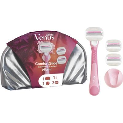 Gillette Venus Comfortglide Sugarberry Miami Gift Set zestaw upominkowy dla kobiet