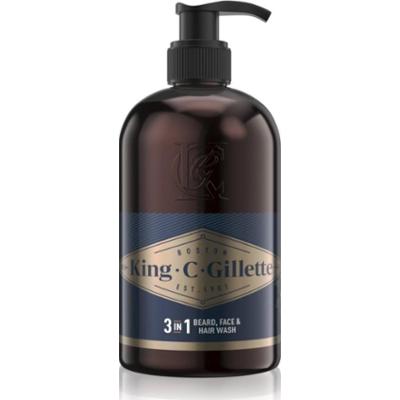Gillette King C. Beard & Face Wash szampon do brody 350 ml