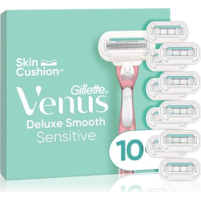 Gillette Venus Deluxe Smooth Sensitive zapasowe ostrza 10 szt.