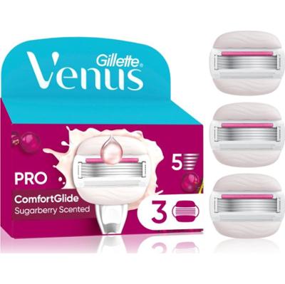 Gillette Venus ComfortGlide Sugarberry zapasowe ostrza 3 szt.