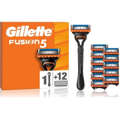 Gillette Fusion5 maszynka do golenia + ostrza wymienne 13 szt.