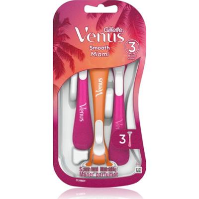 Gillette Venus Smooth Miami maszynki jednorazowe dla kobiet 3 szt.