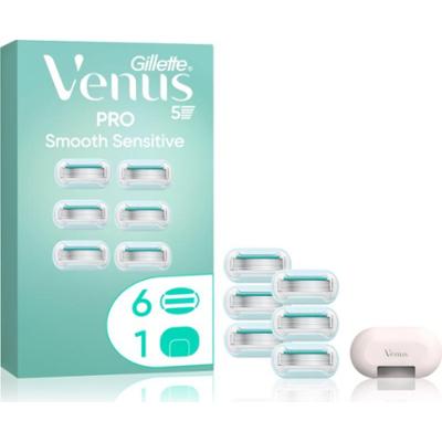Gillette Venus PRO Smooth Sensitive zapasowe ostrza + osłona ochronna 6 szt.