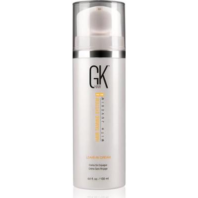 GK Hair Leave-In Cream odżywka wzmacniająca bez spłukiwania do nabłyszczania i zmiękczania włosów z pompką 130 ml