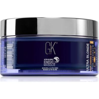 GK Hair Bombshell Masque maska koloryzująca do włosów blond odcień Ultra Blonde 200 g