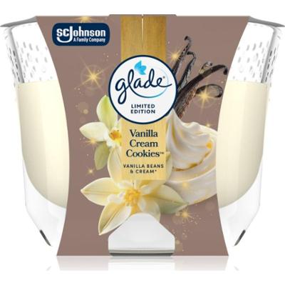 GLADE Vanilla Cream Cookies świeczka zapachowa 204 g