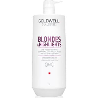 Goldwell Dualsenses Blondes & Highlights szampon do włosów blond neutralizująca żółtawe odcienie 1000 ml