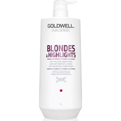 Goldwell Dualsenses Blondes & Highlights odżywka do blond włosów neutralizująca żółtawe odcienie 1000 ml