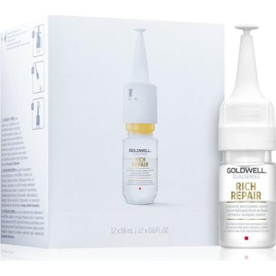 Goldwell Dualsenses Rich Repair serum intensywnie regenerujące do włosów suchych i zniszczonych 12 x 18 ml