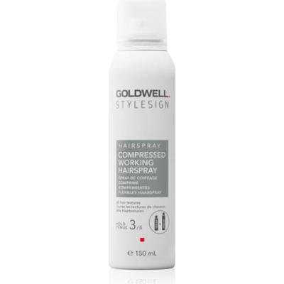 Goldwell StyleSign Compressed Working Hairspray lakier do włosów do nabłyszczenia 150 ml