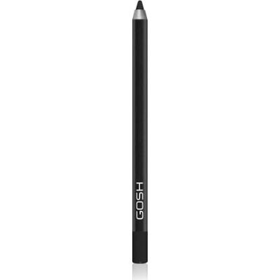 GOSH COPENHAGEN Velvet Touch wodoodporna kredka do oczu odcień 023 Black Ink 1.2 g