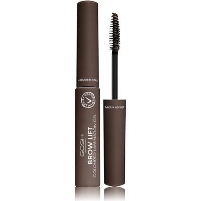 GOSH COPENHAGEN Brow Lift żel do stylizacji brwi odcień 002 Dark Brown 6 ml