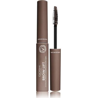 GOSH COPENHAGEN Brow Lift żel do stylizacji brwi odcień 001 Grey Brown 6 ml