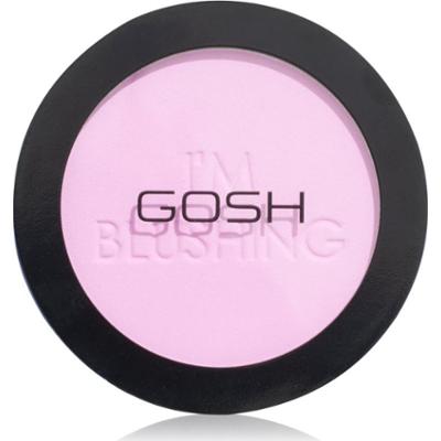 GOSH COPENHAGEN I'm Blushing pudrowy róż odcień 005 Shocking Pink 5.5 g