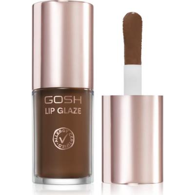 GOSH COPENHAGEN Lip Glaze błyszczyk do ust odcień 003 Dark Chocolate 5.5 ml