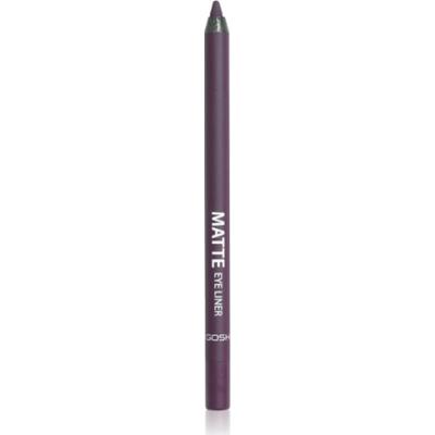 GOSH COPENHAGEN Matte kredka do oczu z matowym wykończeniem odcień 019 Dusty Violet 1.2 g