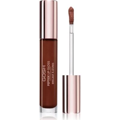 GOSH COPENHAGEN Peptide Lip Gloss błyszczyk do ust z peptydami odcień 006 Brownie 7 ml