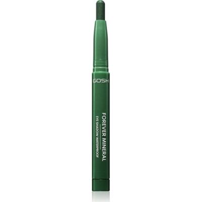 GOSH COPENHAGEN Forever Mineral Matte długotrwałe cienie do powiek w kredce odcień 019 Matt Olive Green 1.4 g